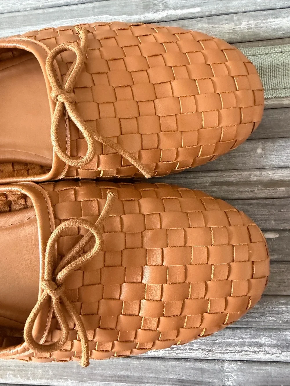 Freda Salvador Roma Cognac Woven Calf - Picture 8 of 9